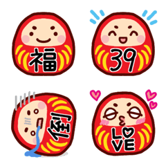 だるまちゃんの日常絵文字