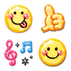 Easy-to-use, colorful, and simple emoji