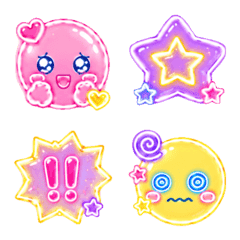 Neon Retro Emoji