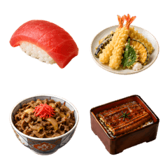 毎日使えるグルメ絵文字【居酒屋と和食】