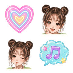 Neo Pop Bun Girl