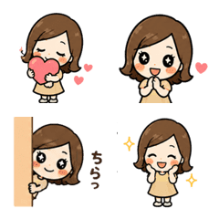Yurukawa Girl Daily Stickers 2