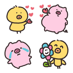 Emoticon stickers with decorative text93