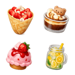 Animated Crepe & Sweets Emoji