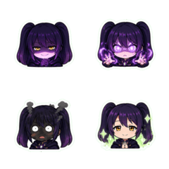 Veno's School Gap Moe Emojis VI
