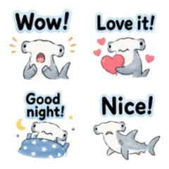 Cute Hammerhead Shark English Reactions
