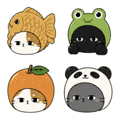 Cat Costume Emojis