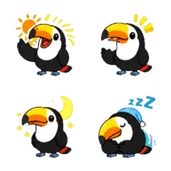 Toco Toucan Daily Emoji