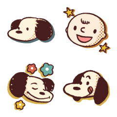 Snoopy Retro 50's Emoji
