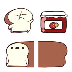 なんだかゆるい食パンギン