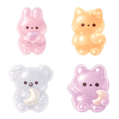 Puuffy Animal Sticker Emoji