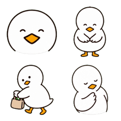 Ahiru-kun Greeting Emoji