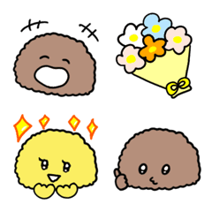 ohagi and kinako ohagi emoji