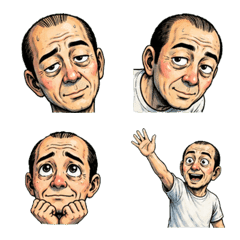 Ojisan Greeting Emoji