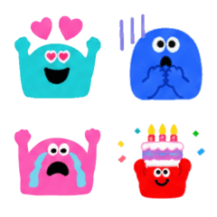colorfuly monster