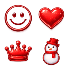 Oshi Color Red Emoji