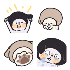 Niu niu Nuoml gou animated stickers