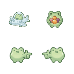 frog work move emoji