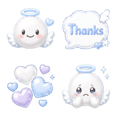 Angel Aesthetic Emoji