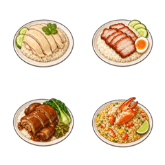 泰式街頭飯盤