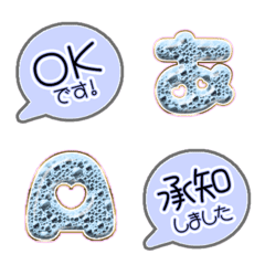 BLUE POP JP Alphabet INDIGO cute 03