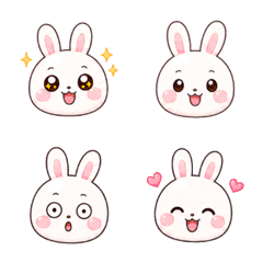 Pote Kyuru Bunny Daily Emoji