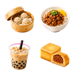 Taiwan Food Emoji