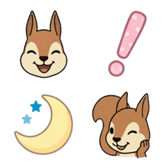 Cute Squirrel Emojis for Daily Use
