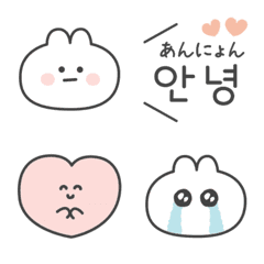 심플 토끼 emoji