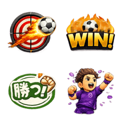 [Soccer Spirit / Supporter] Emoji 2