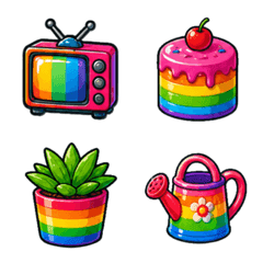Emoji rainbow cutie 10