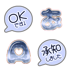 BLUE POP JP Alphabet INDIGO...