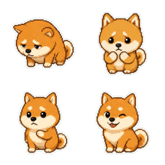 柴犬像素風1A