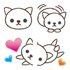 Emoji of a baby cat