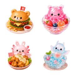 Summer animal sweets