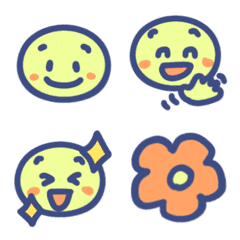 Various expressions and convenient emoji
