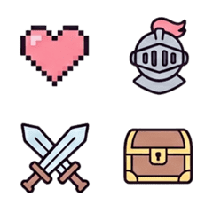 kawaii AI sticker(game)
