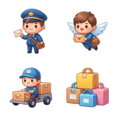 อิโมจิ ส่งจดหมายและพัสดุ