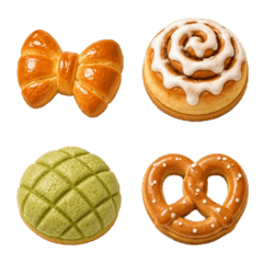 Cute Bakery Bread Emoji