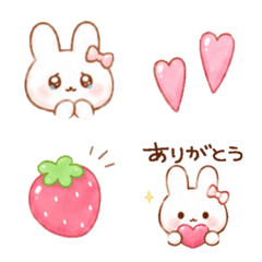 watercolor painting usapi emojis