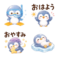 Summer enjoy penguin2