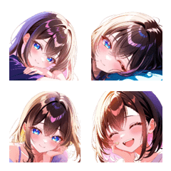Cozy Home Girl Emojis