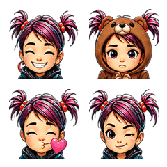 Rin-chan's various expressions