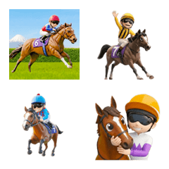 Racehorses and jockeys 1.1