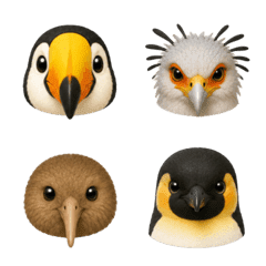 Bird Face Emoji