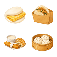 台灣傳統早餐與豆漿店