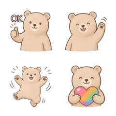 Nordic Living Bear Emojis