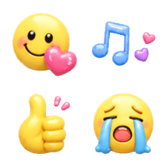 pukkuri smile emojis
