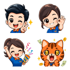 น้องทันใจ & เดอะแก๊งค์ อิโมจิ