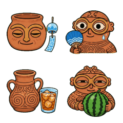 Summer Dogu-san Emoji